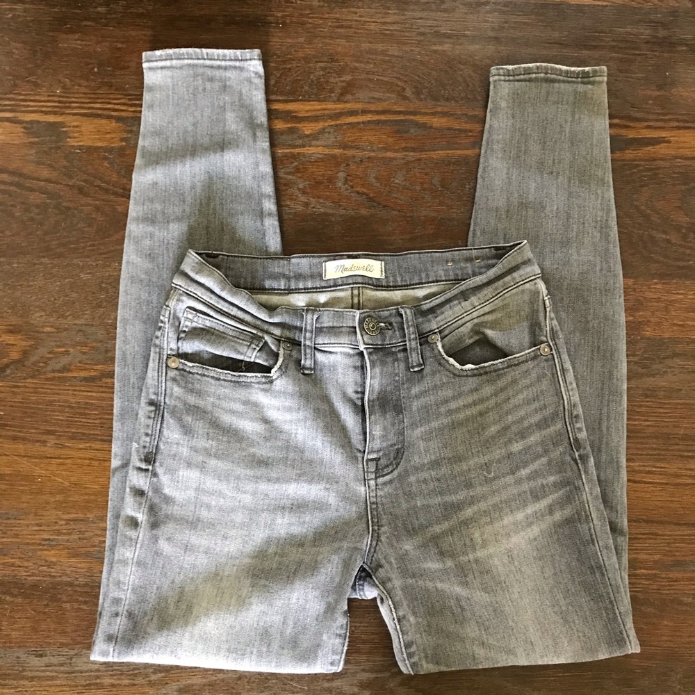 Madewell 9” high riser skinny skinny 26 jeans